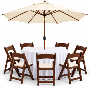 Fruitwood Umbrella Set