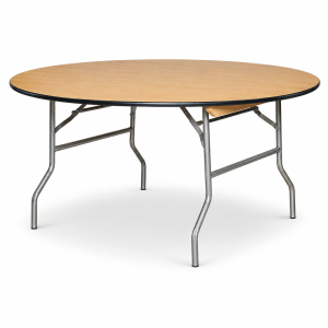 60in Wood Round Table