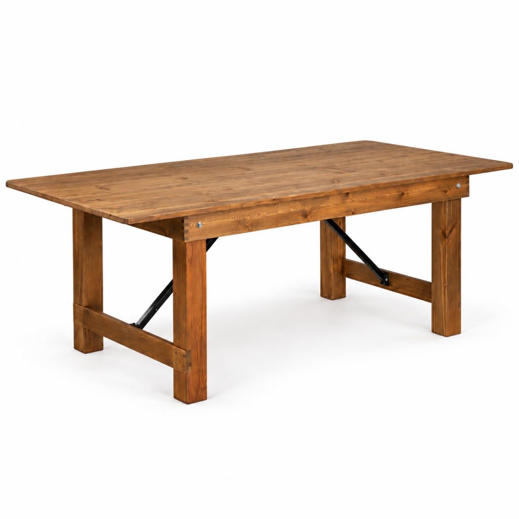 8ft Farm Table