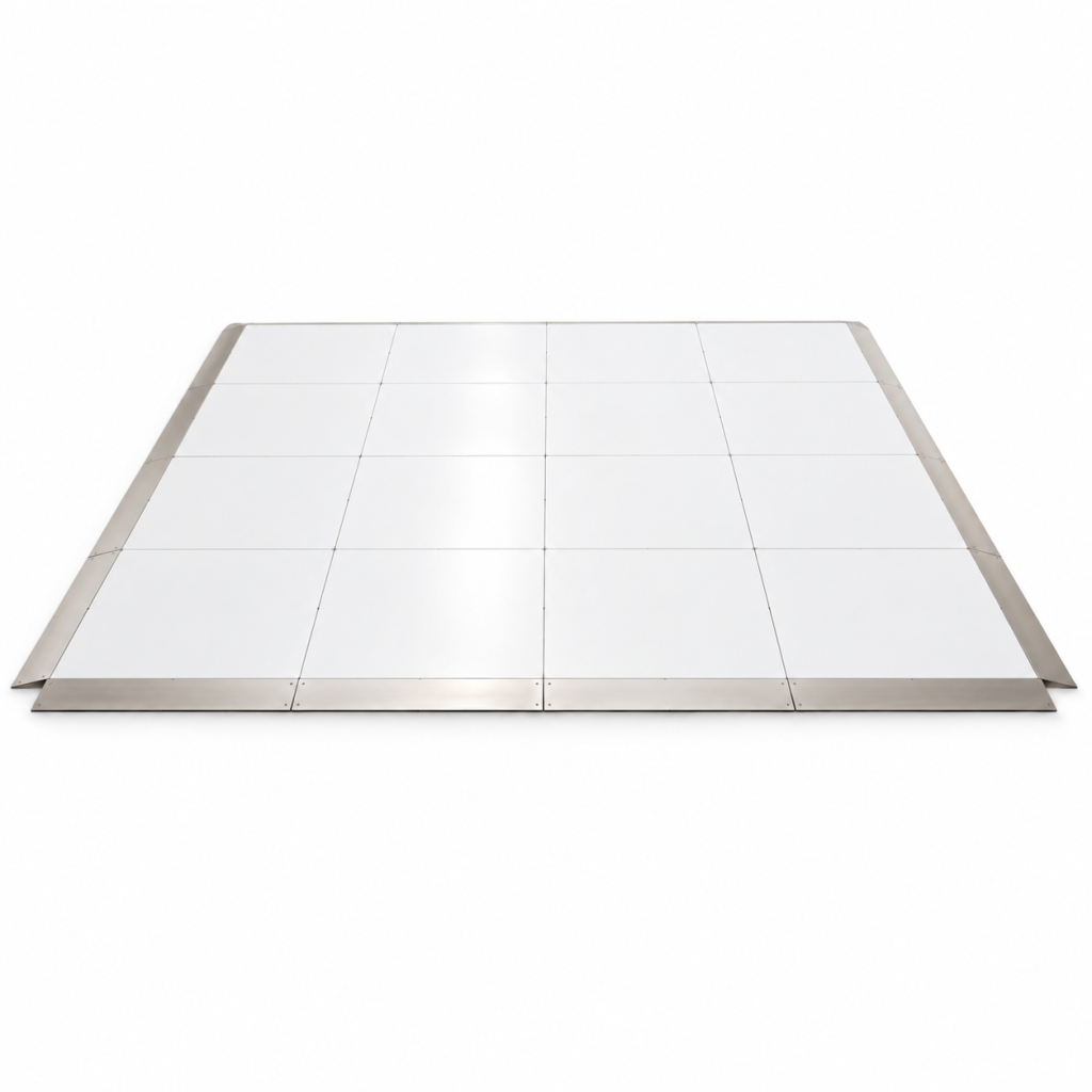 16x16 White Dance Floor