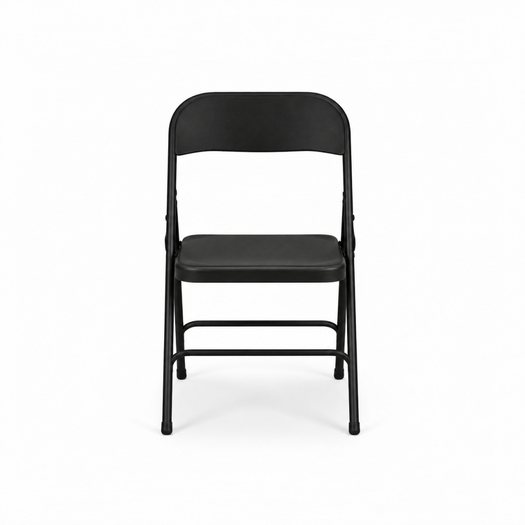 Kids Black Plastic Chair